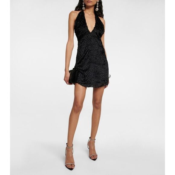 Saint Laurent Georgia 90 crystal-embellished sandals EU 37.5/US 7.5 $1390 - Picture 2 of 15